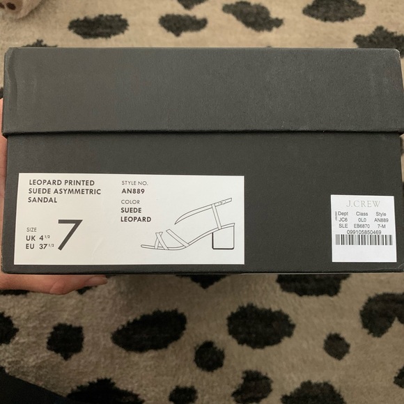 NIB | J. Crew Odette strappy sandals in leopard - Picture 10 of 11
